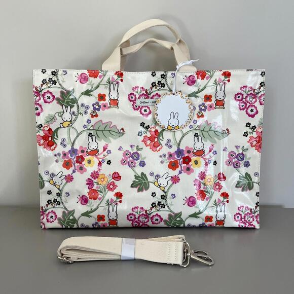 Cath Kidston Miffy Large Crossbody Book Bag/Tote New NWT - Picture 1 of 6